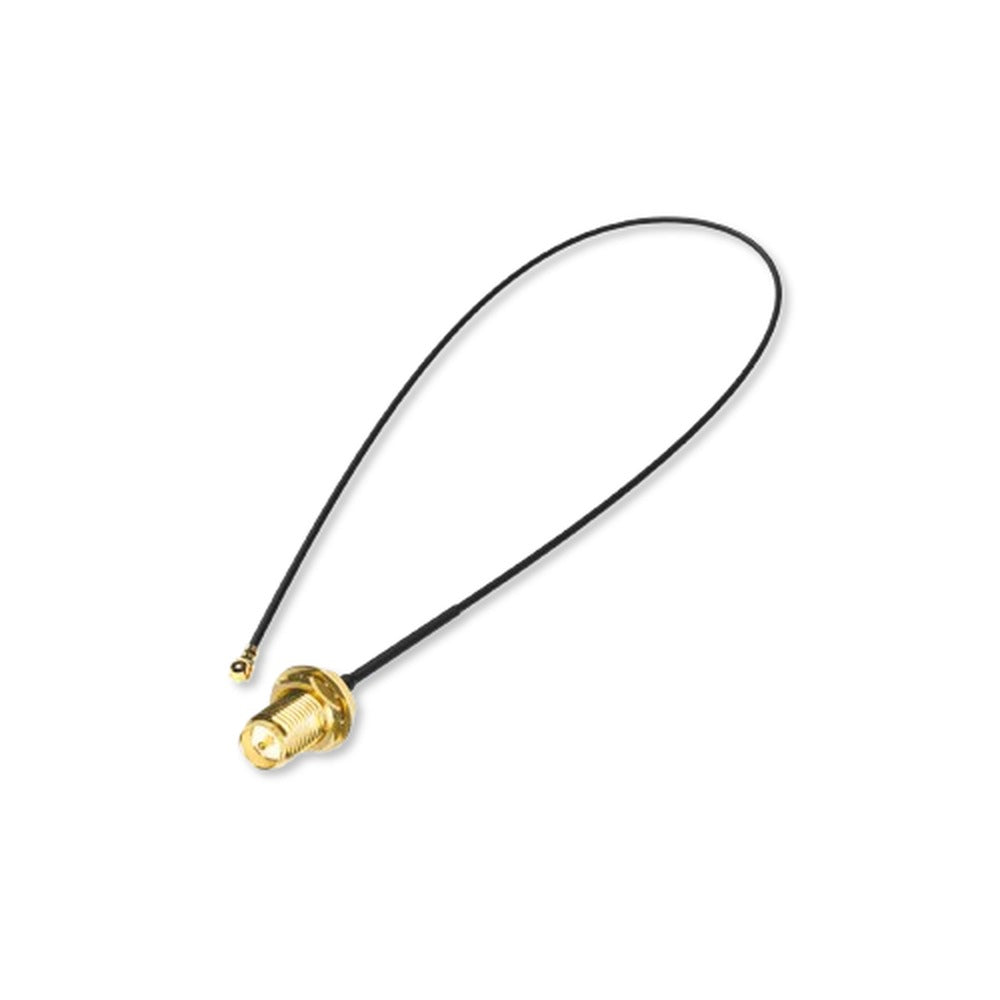 Conector iPEX (MHF) a RP-SMA / SMA - iPEX Plug a RP-SMA — 65 mm