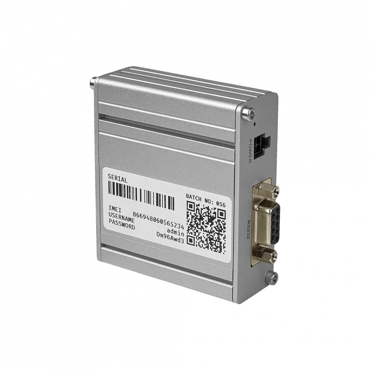 TRB142 TELTONIKA Pasarela RS232 4G/LTE-Cat1 3G/2G 1-Tarjeta SIM 1-Antena SMA USB 2-Entradas/Salidas 9-30V