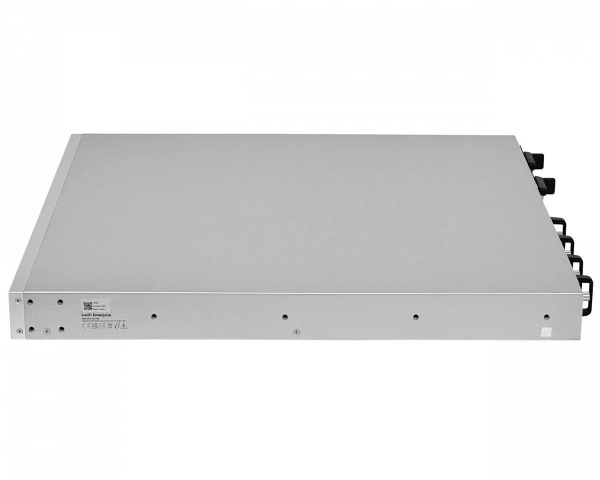 ECS-48-POE. Conmutador UI de 48 puertos PoE con 16 puertos 2.5G PoE+++, 32 puertos 10G PoE+++, potencia total de 2150 W, 4 puertos SFP28, compatible con UniFi, alimentación de 2 fuentes de 220 V CA, capa 3, modelo ECS-48-POE-EU de UBIQUITI