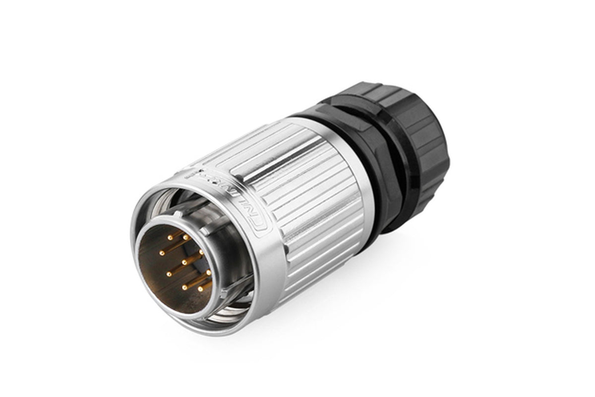 Conector Serie YW-20 Macho 9 Pines Plug Soldar CNLINKO