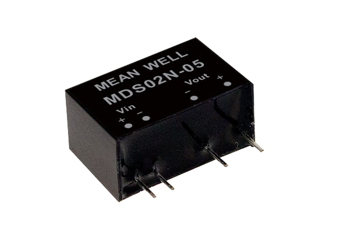 Conversor DC-DC modular médico 2W MDS/MDD02 - 21.6 a 26.4VDC - ±12V