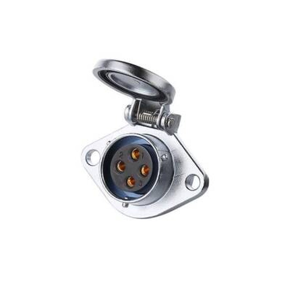Conector Serie YA-20 hembra socket 4 Pines Soldar CNLINKO