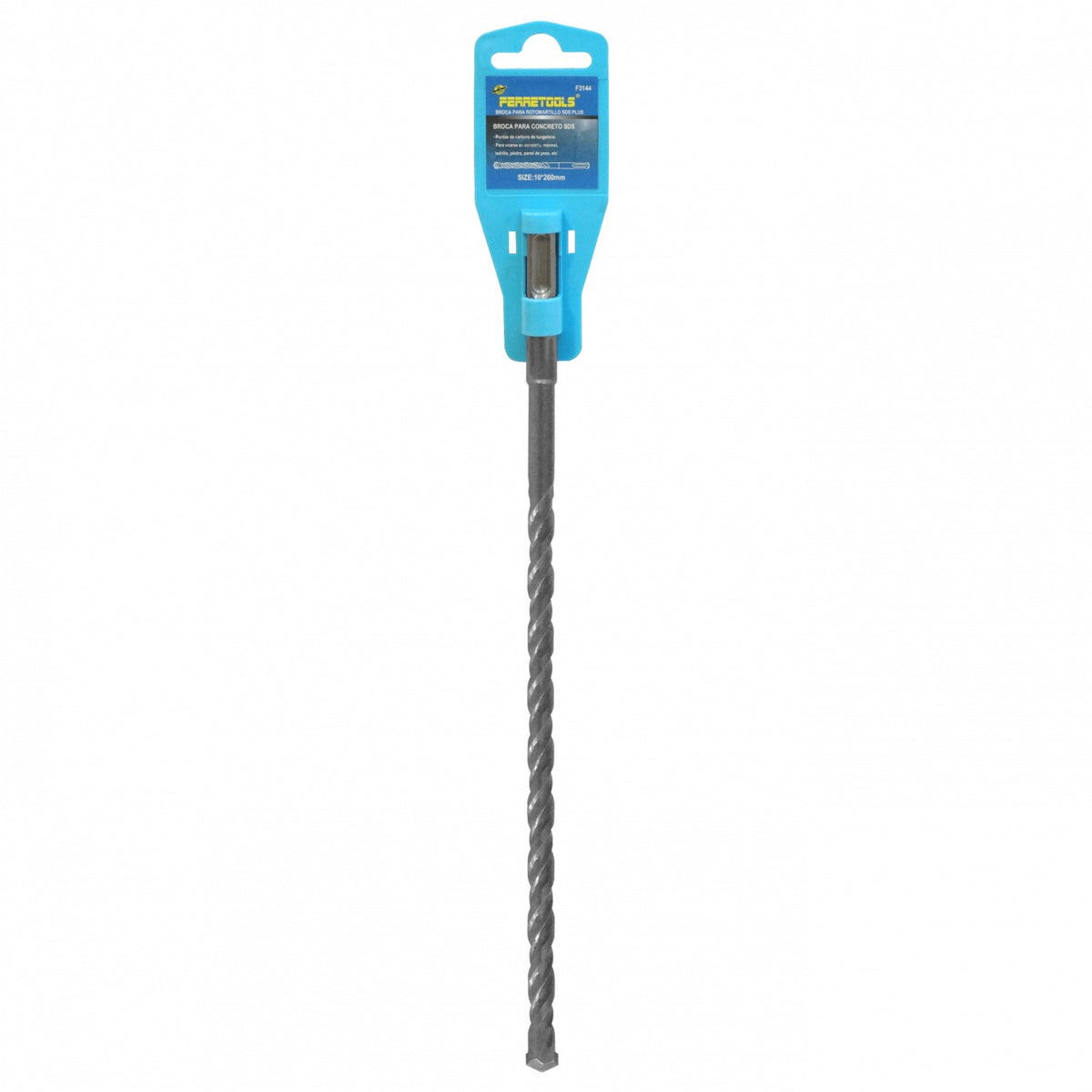 BROCA-126 10mm x 260mm Mecha Rotomartillo Hormigón SDS similar-Hilti 10x260