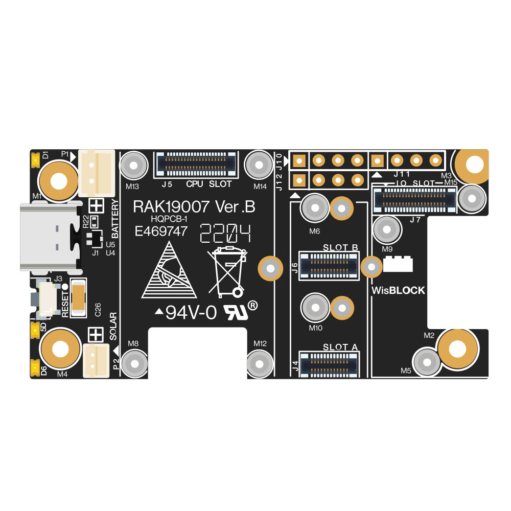 WisBlock Starter Kit — kit básico RAK19007 (AU915) - RAK11310