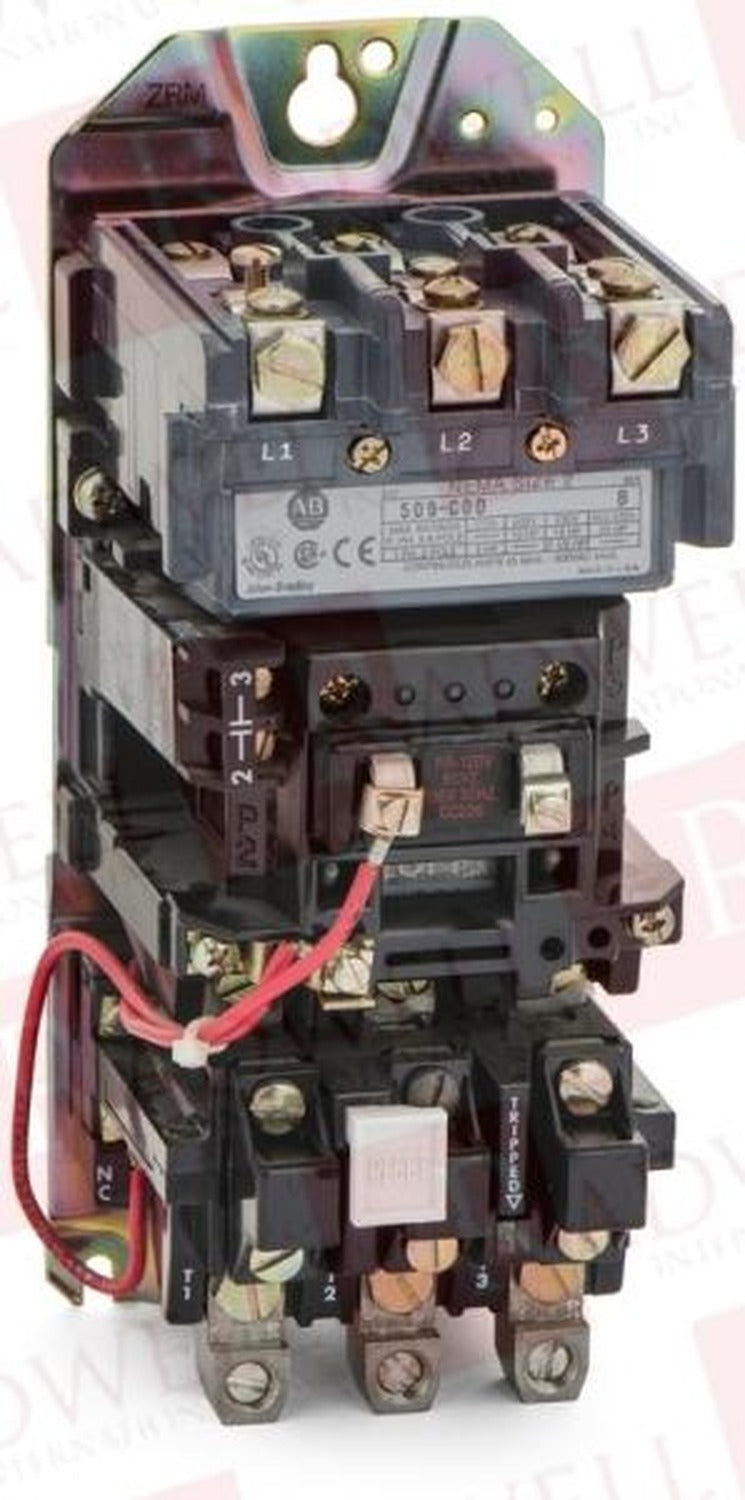 Non Reversing Starter, Open Type, 110V 50Hz, 120V 60Hz,NEMA Size 2, 45A