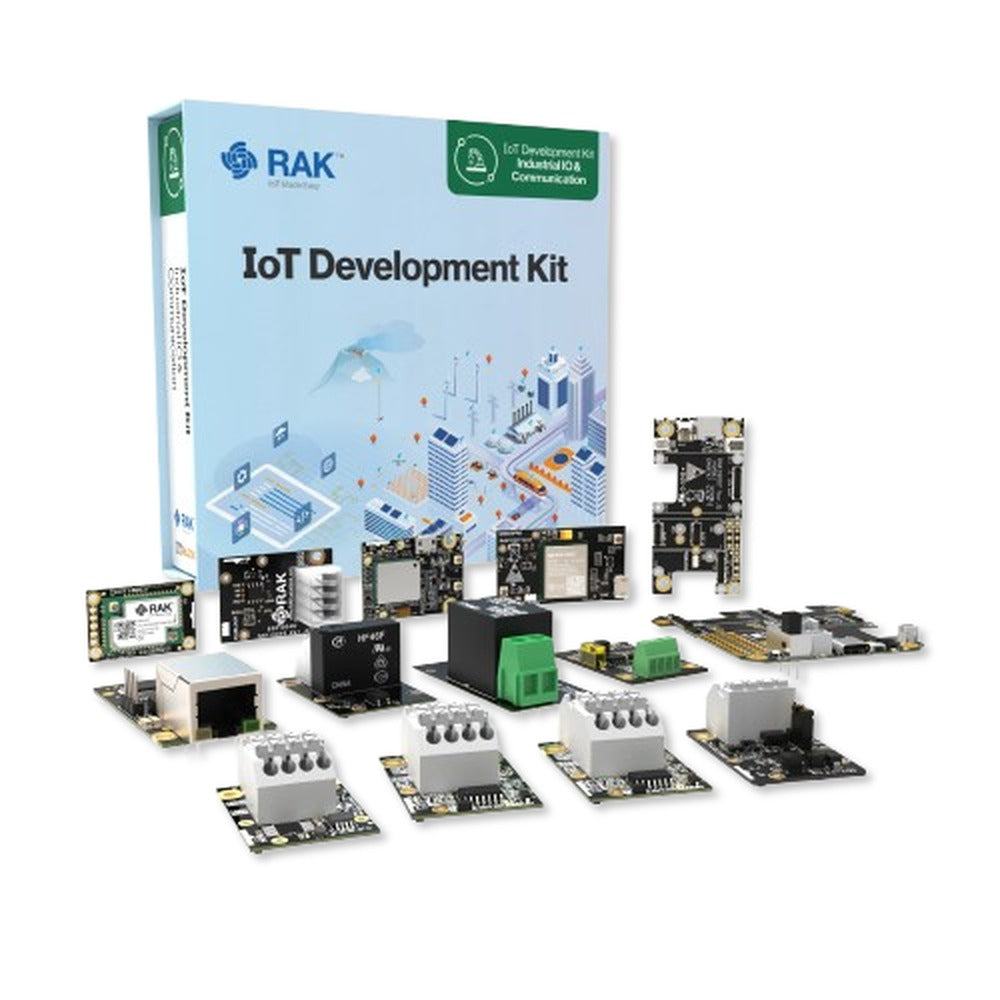 WisBlock Industrial IO and Communication Kit - IoT Development Kit (relé RAK13007 220V, 900MHz) - RAK5860 NB-IoT (Quectel BG77)