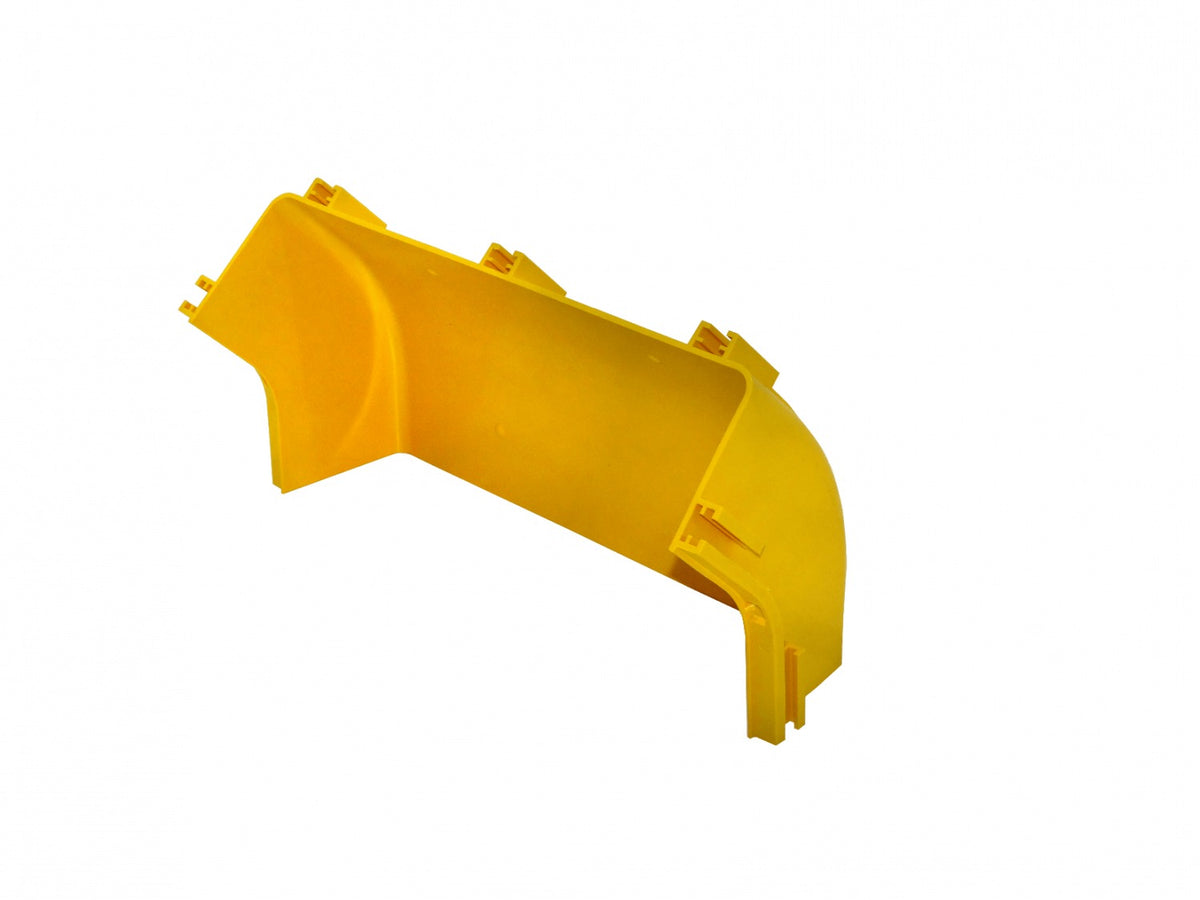 CCA-360-AI 360x100mm Escuadra 45º Interior Amarilla PC+ABS LSZH Macho