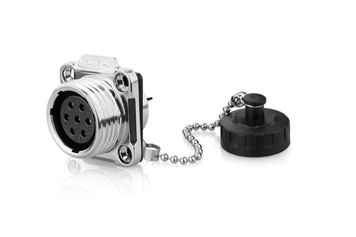 Conector Serie YW-20 Hembra 7 Pines Socket Soldar CNLINKO