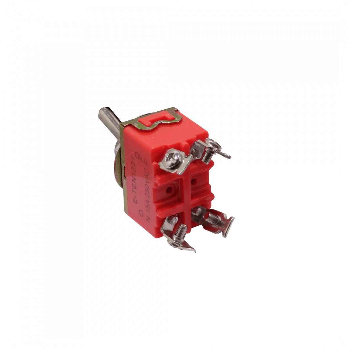 ONOFF Interruptor de Palanca 2-posiciones 4-terminales 250V 15A con Tornillos E-TEN1221