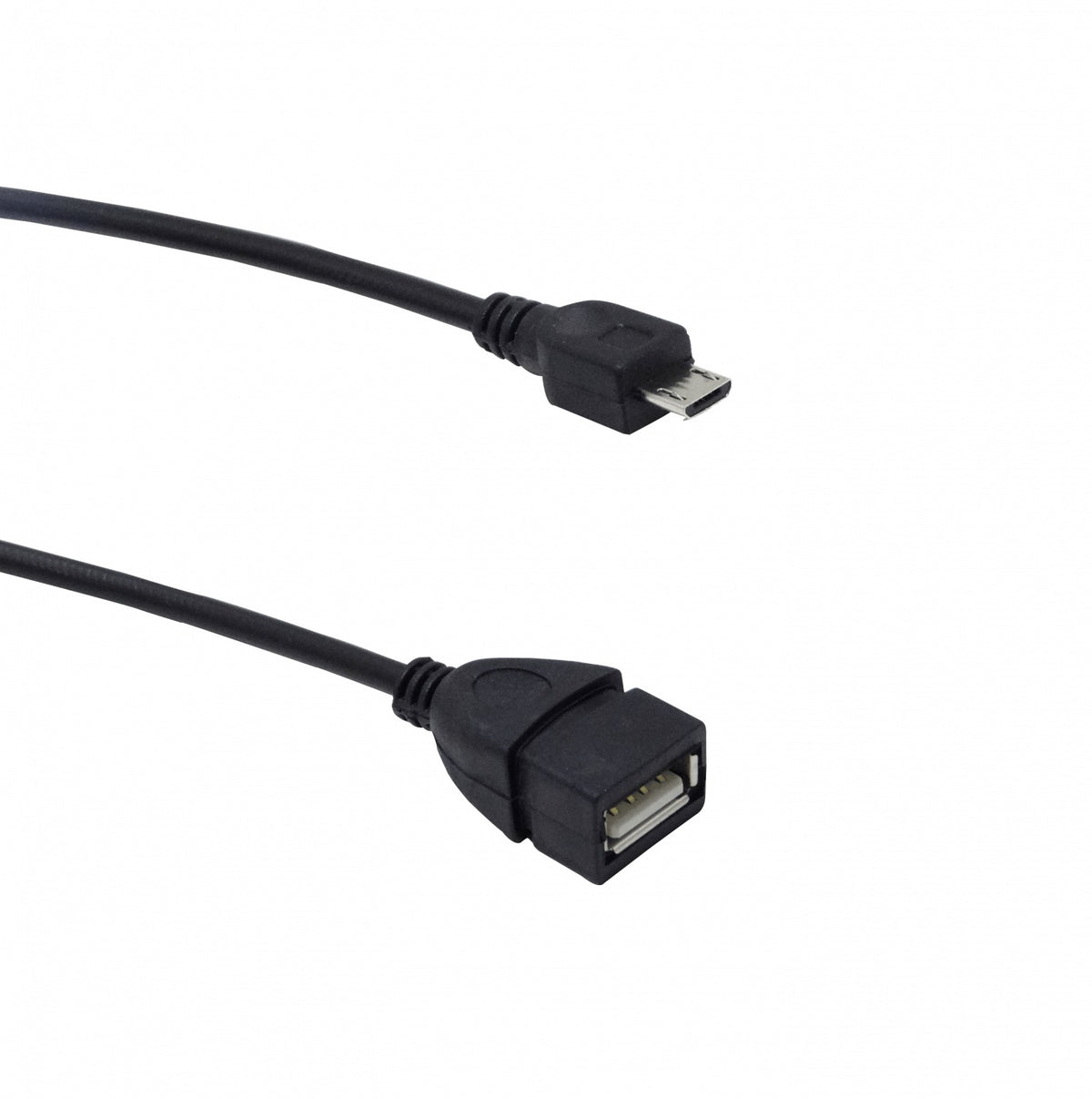 USBAHB OTG 10cm A-Hembra MicroB-Macho A/MicroB Cable USB 0,1m