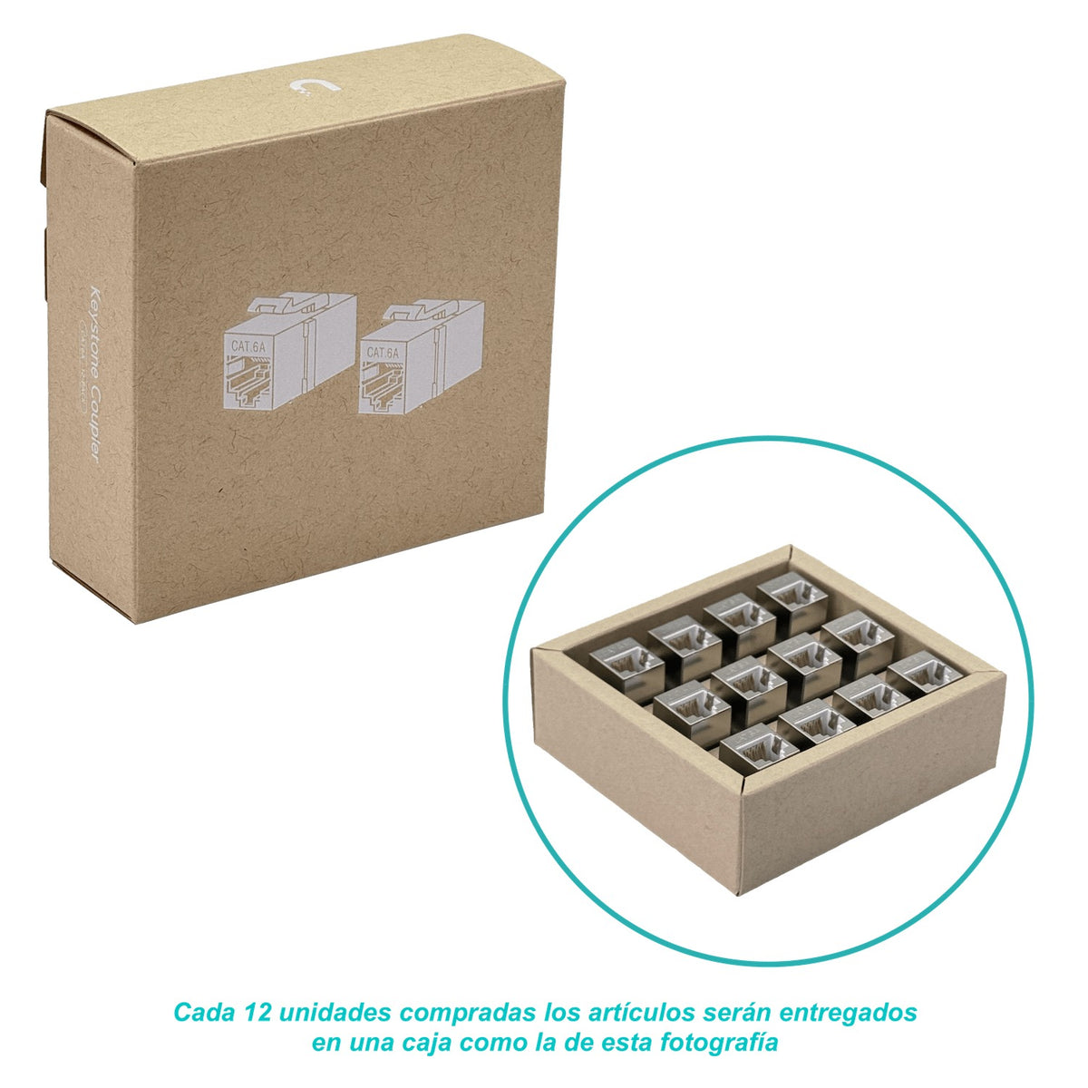 KCAU. UI UI 1u Cat6A Blindado Copla RJ45-RJ45 FTP STP UACC-KEYSTONE-COUPLER-C6A UACC-KEYSTONE-COUPLER-C6A UBIQUITI