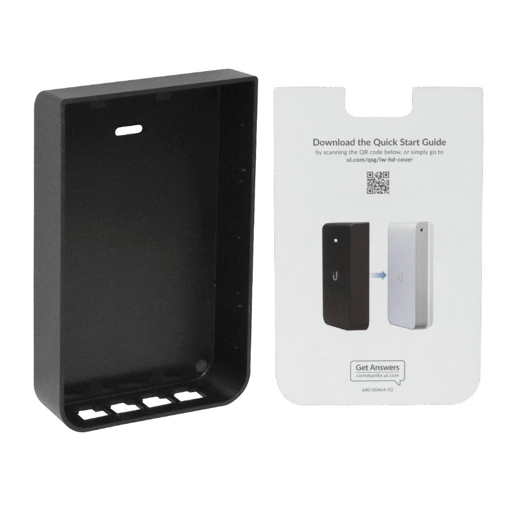 IW-HD-BK. UI unitario Negro Cubierta de repuesto de diseño para UAP-IW-HD IW-HD-BK-3 UBIQUITI