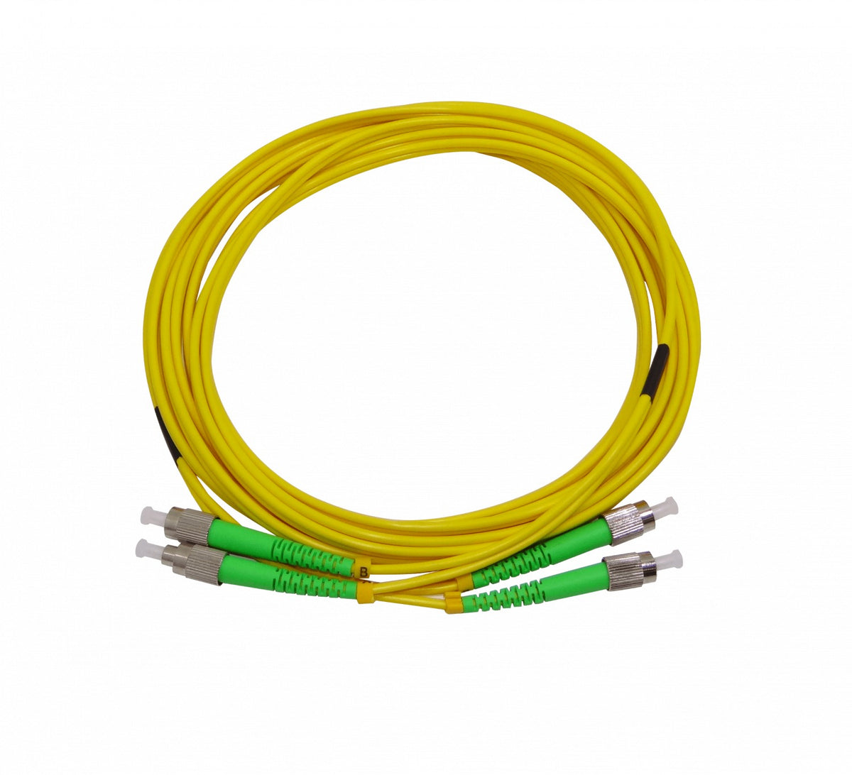JFSHH5 5mt FC/APC-FC/APC MonoModo SM Duplex Jumper Cable Fibra 9/125um 3mm