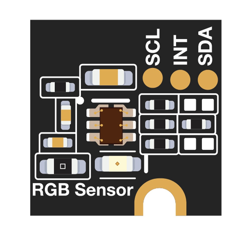 RGB Light Sensor AMS TCS37725FN RAK12021