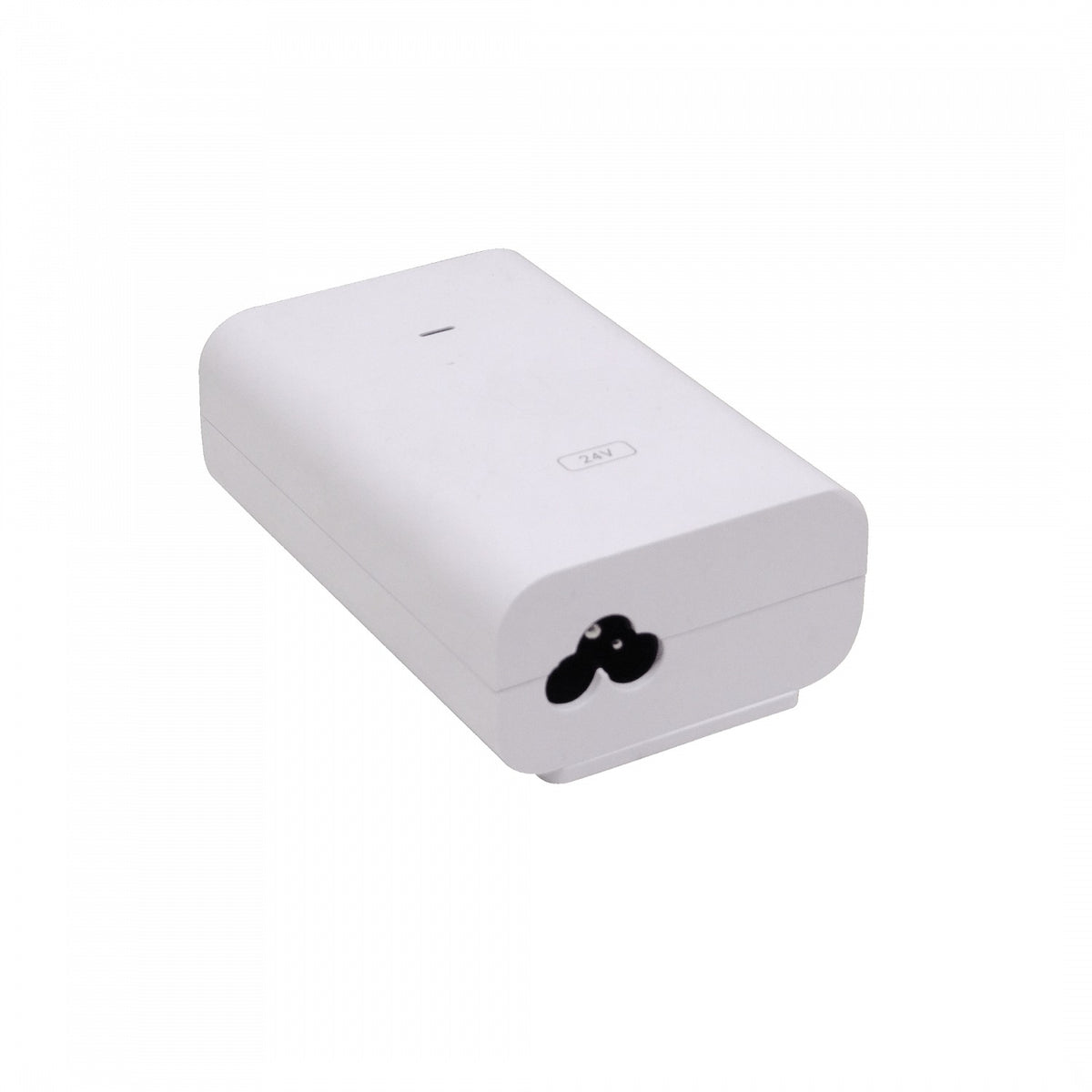 POE-24-24W-G. Inyector PoE Gigabit 24 VCC 24 W, 1,0 A con protección ESD, requiere cable C5, POE-24-24W-5P-EU UBIQUITI