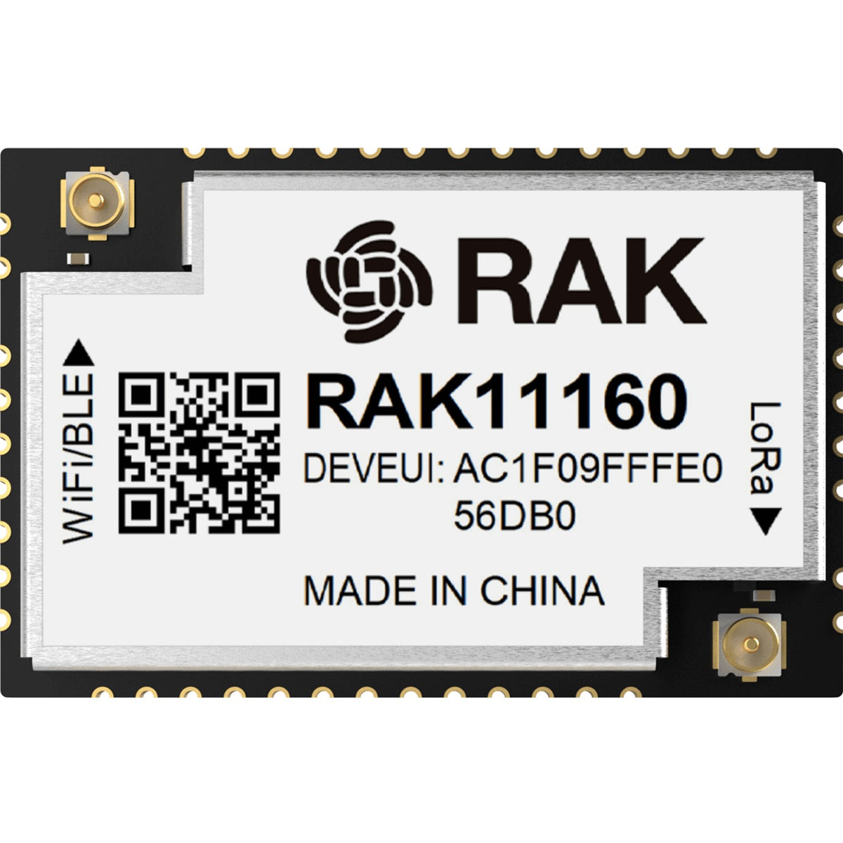 Dual-Core Module for LoRaWAN® con WiFi & BLE RAK11160 - Con IPEX