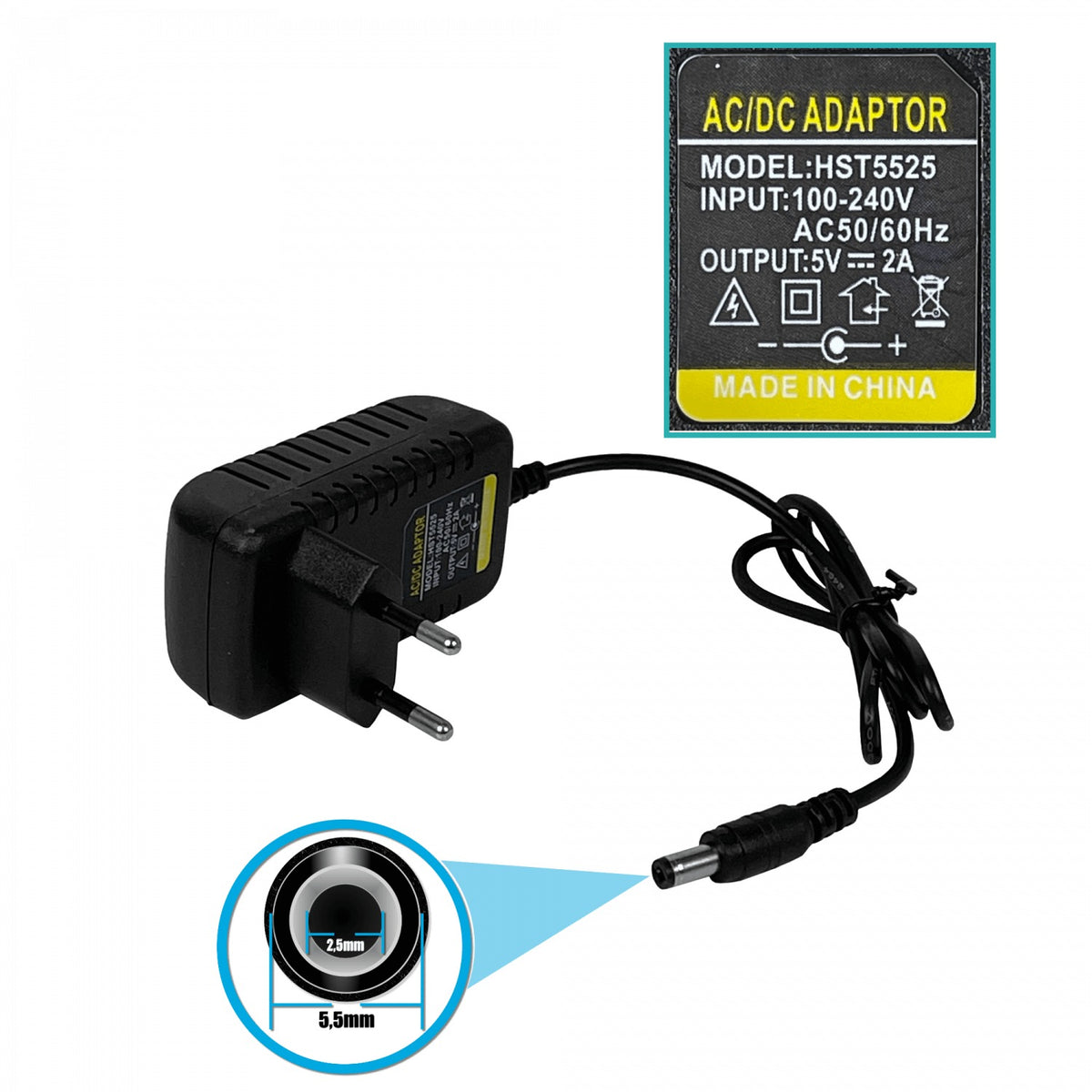 HDMI-120MM HDMI 1080p Extension-UTP+IR CAT5E/CAT6 120mts inc-5V-2A