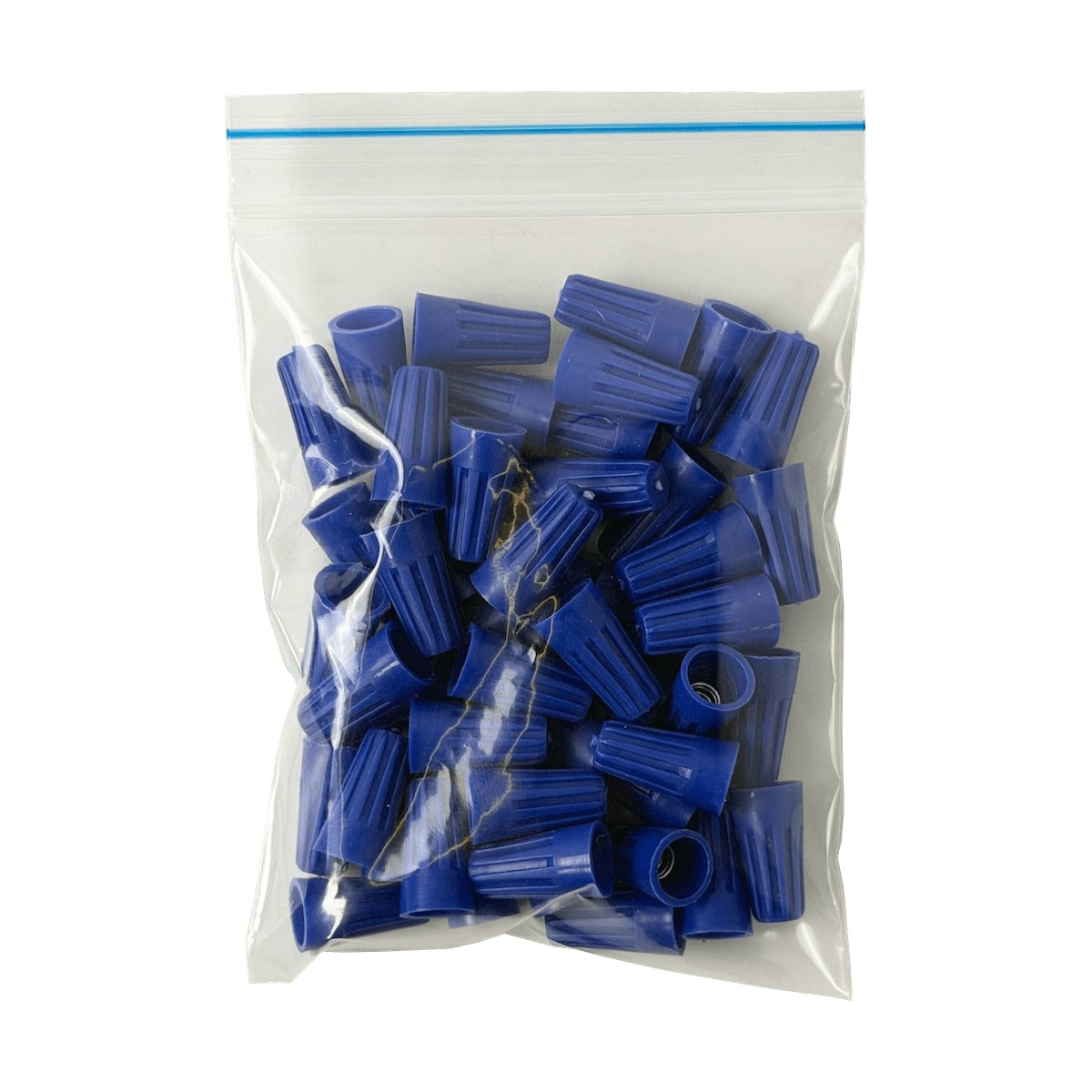 CC22 Pack de 50 conectores cónicos naranjas número 22, compatibles con cable de 22 a 14AWG (0,30 a 1,5mm²)