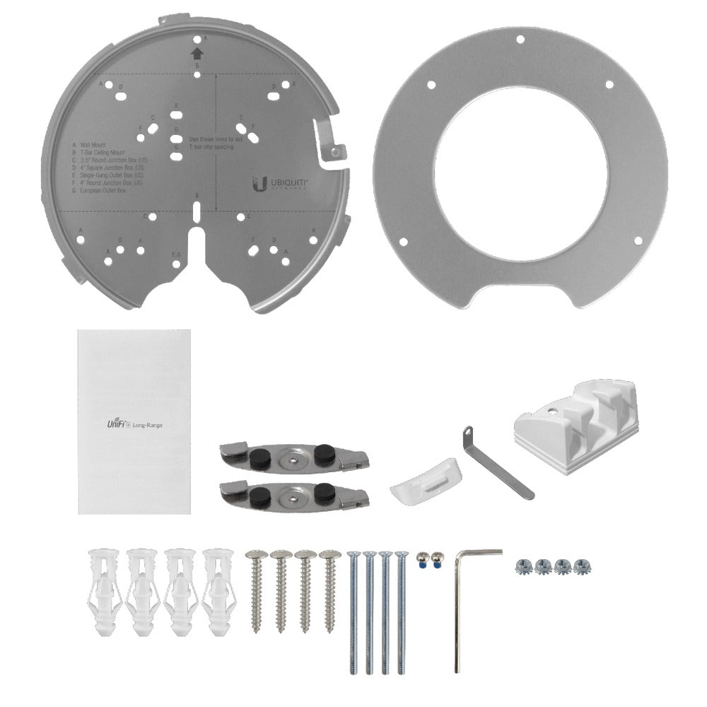 U6-LR. UI 4x4 WiFi6 1-1000 2400/600mbps 5/2,4GHz 6/4dBi req-PoE48at/19W U6-LR-EU UBIQUITI