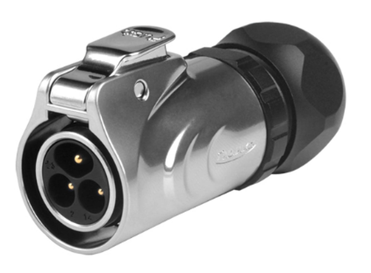 Conector Serie LP-20 Macho 3 Pines Plug Bloqueo CNLINKO