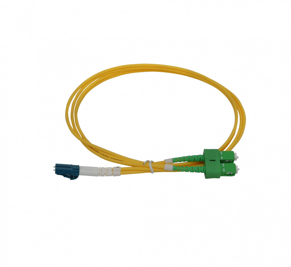 JFSAL1 1mt SC/APC-LC/UPC Monomodo SM Dúplex Latiguillo de Fibra Óptica 9/125um 3mm