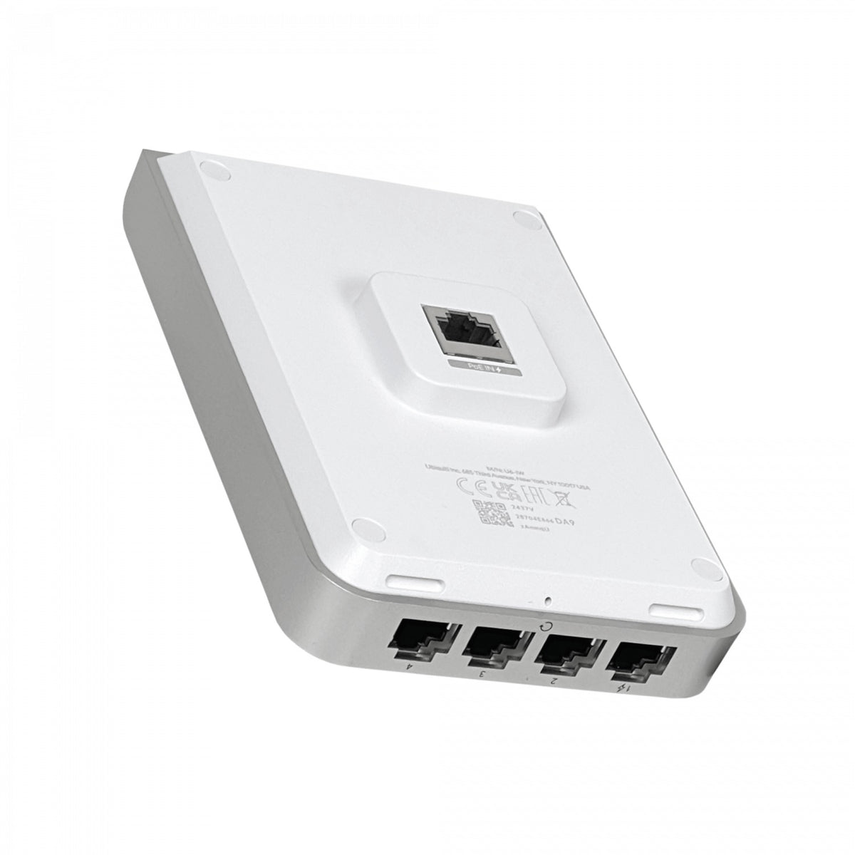 U6-IW. Punto de acceso interior/ exterior UI WiFi 6, puerto 5-1000, doble banda 2,4/5 GHz, 2x2/4x4, 573/4800 Mbps, 5/6 dBi, requiere PoE, U6-IW-EU, UBIQUITI