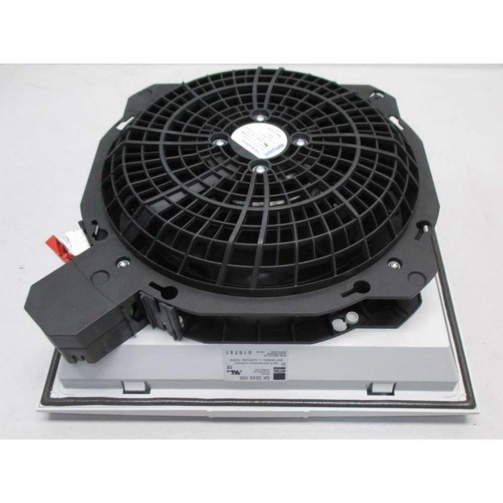 Ventilador Axial con filtro, 323x323mm 230VAC 460m3/h, IP54