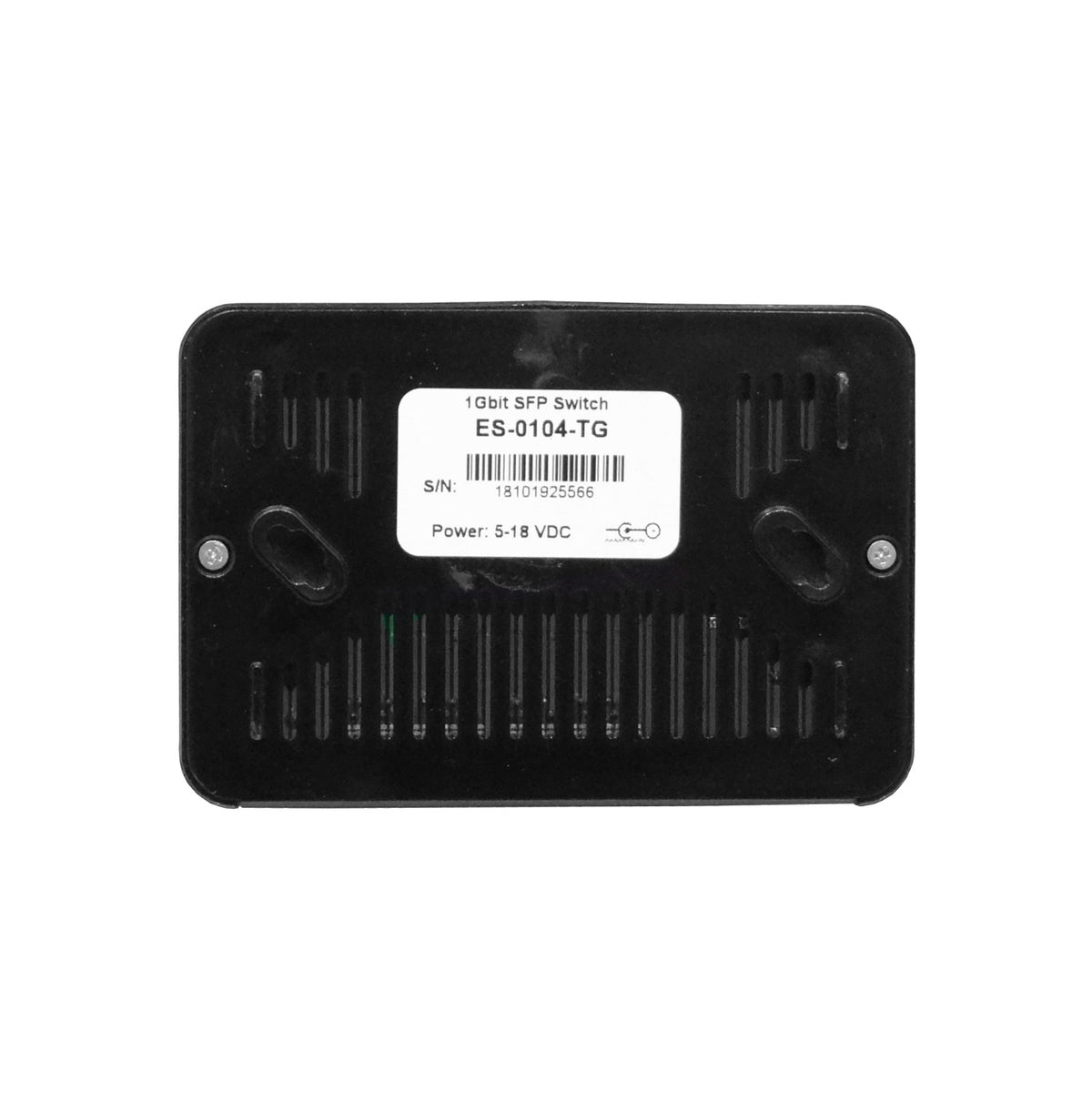 ES-0104-TG EUROLAN Conmutador De Fibra Óptica 1 Puerto SFP 4 Puertos 1000 No Gestionable Incluye Fuente 12V 129x75x30mm
