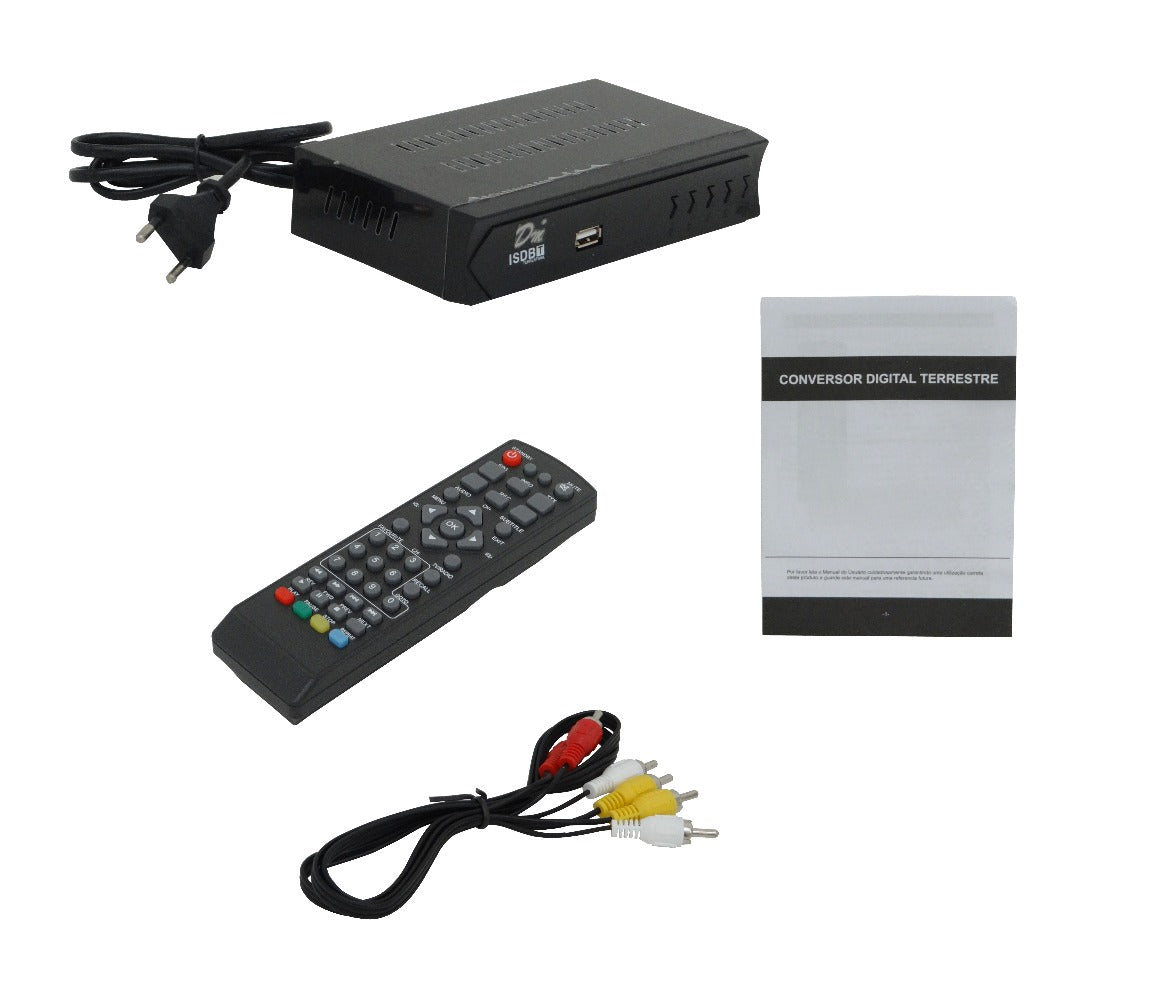 DK-900HD-LIQ Sintonizador TV Digital USADO Lector-USB 2-F-Hembra 7-RCA-H HDMI