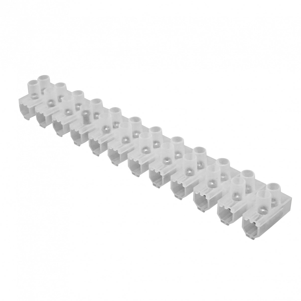 REGLETA-60A 60-Amperios 13,3mm2 12-Pares Bloque-Terminal-Tornillos 380V 60A-Máx 180x26x22mm
