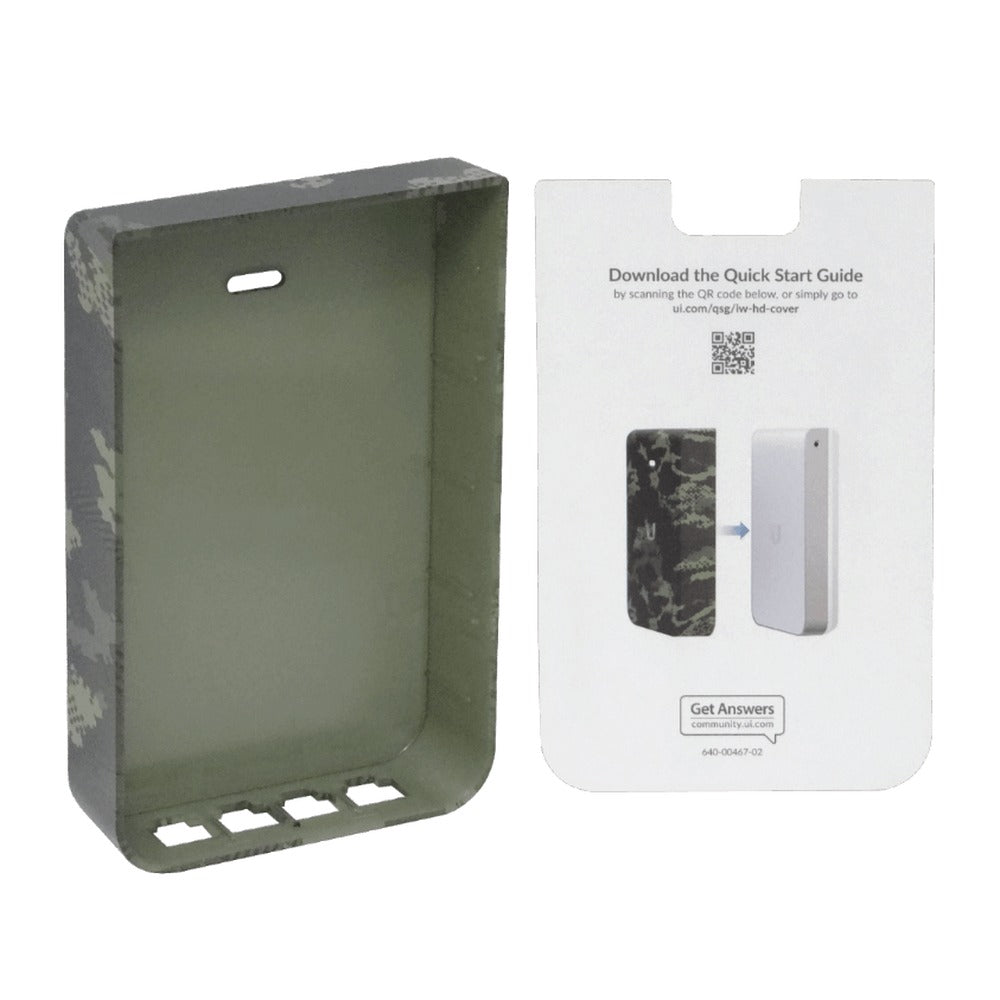 IW-HD-CF. Cubierta de repuesto con diseño de camuflaje para punto de acceso Ubiquiti UAP-IW-HD, presentación unitaria. Modelo IW-HD-CF-3.