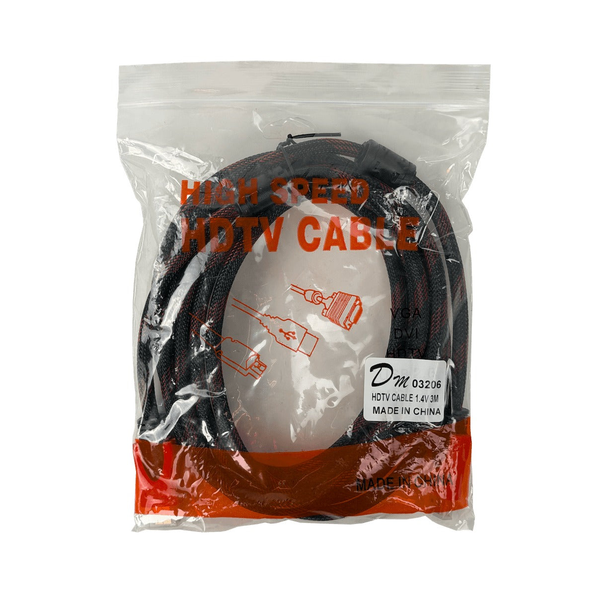 HDMI-3MM 3mt HDMI-M HDMI-M Cable Negro v1.4 H-H 3,0mt 300cm