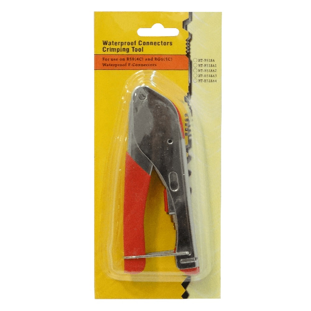 HT-RG Herramienta de compresión para conectores RG59 RG6 RG-59 RG-6 por empuje 20,3mm HT-H518A