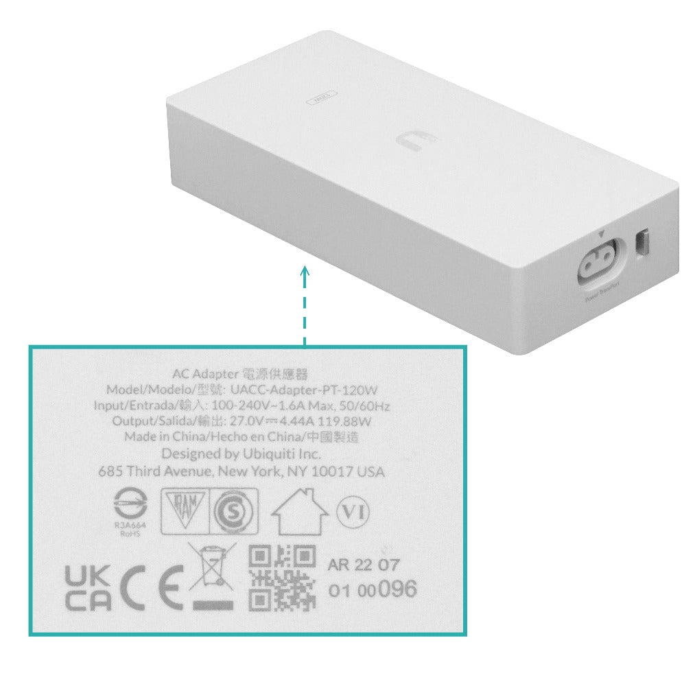 UISP-R-LIQ UBIQUITI Router MicroPop de Segunda Mano con 8 Puertos PoE 24V 1000Mbps, 110W Totales, 1 SFP e Incluye Fuente de 27V