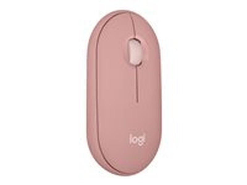 Logitech Mouse Bluetooth Pebble Mouse 2 M350s Rosado