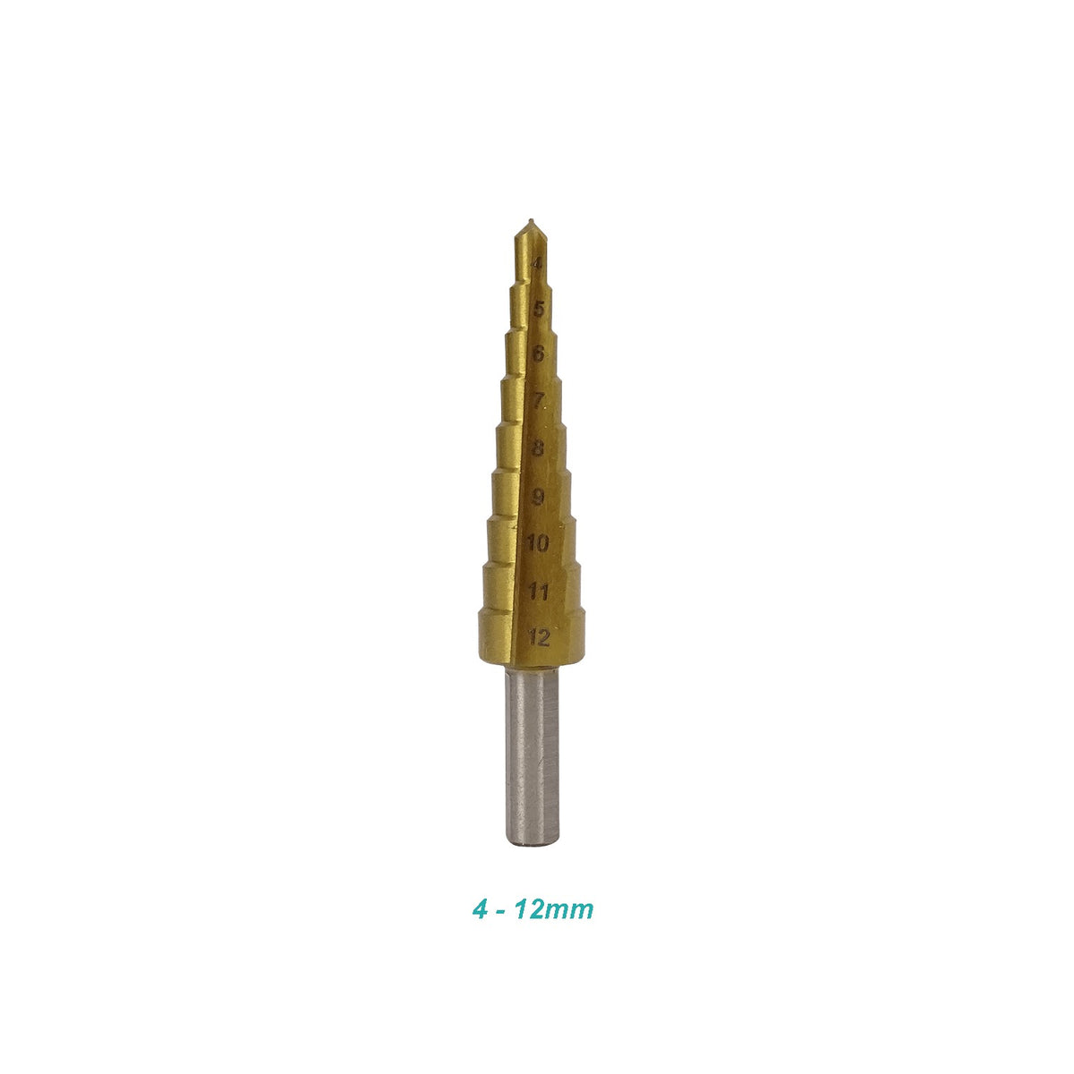 BROCA-PINO3 FERRETOOLS Juego 3-Brocas Árbol 4-12 4-20 4-32mm p/Acero HSS Graduadas