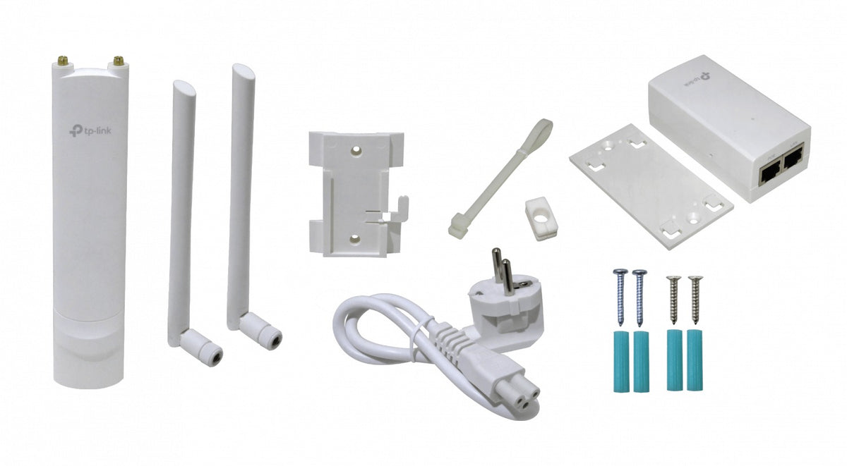 EAP110-OUTDOOR TP-LINK 2,4GHz 1-100 2-RPSMA-3dBi Exterior inc-PoE24V 300mbps