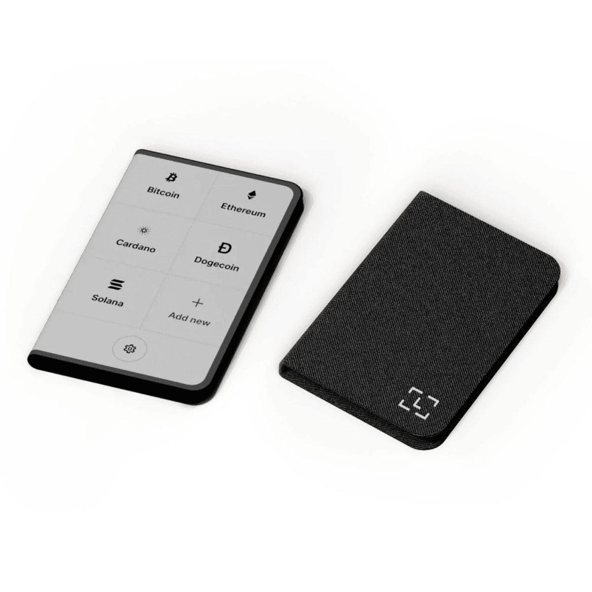 Monedero de Hardware Ledger Stax equipado con Pantalla Sensible al Tacto