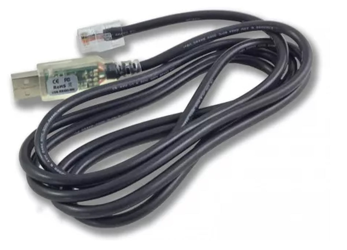 Cable RJ45/USB (Aux2, Aux3) Length 1m. DC-UPS Size 4