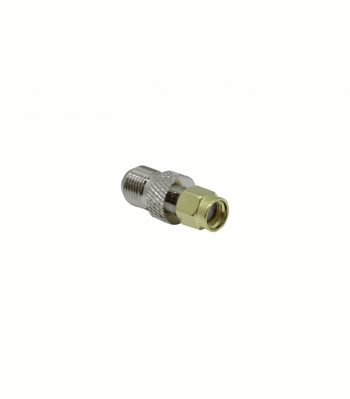 FHRM Adaptador acoplador hembra F a macho RP-SMA de 26mm de longitud