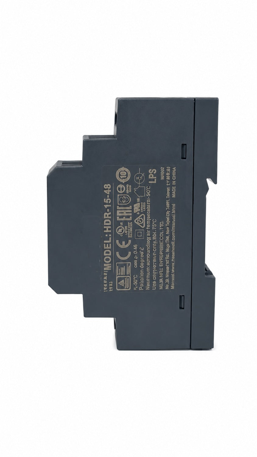Fuente de poder Riel DIN 15W plástico HDR-15 - 12V