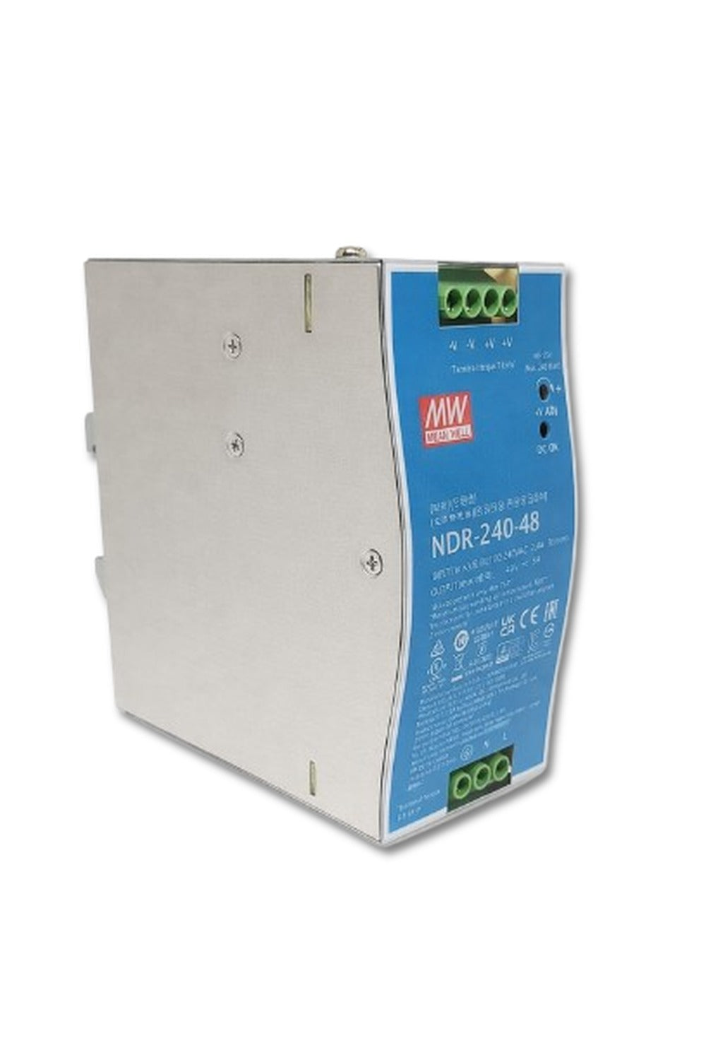 Fuente de poder Riel DIN metálica 240W NDR-240 - 48V