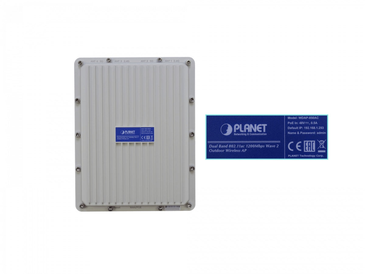WDAP-3000AX PLANET Estanco-IP67 1-Puerto-1000 4-Antenas-N-H AX3000 WiFi6 Punto-de-Acceso requiere-Antenas requiere-PoE/at