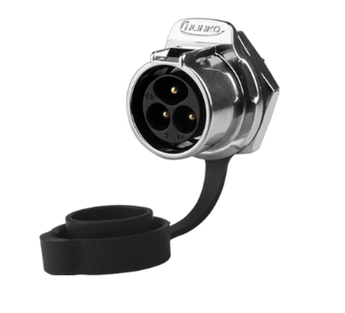Conector Serie LP-20 Macho 3 Pines Socket Bloqueo CNLINKO