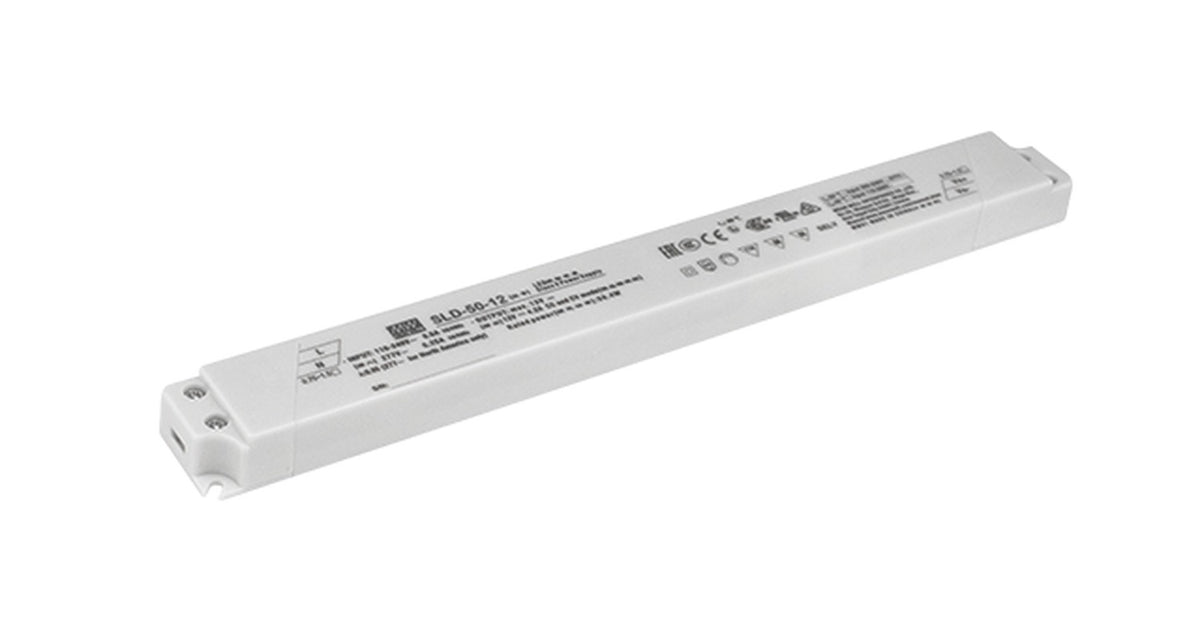 Driver LED plástico voltaje PFC 50W SLD-50 - 56V