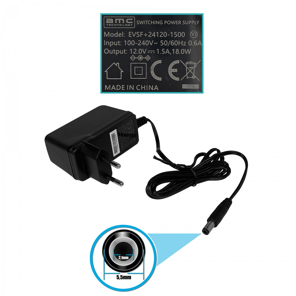 XVR5104 DAHUA XVR 4-BNC-H 4-RCA-H HDMI VGA LAN USB IP 5MP regle-alarma 1xSATA