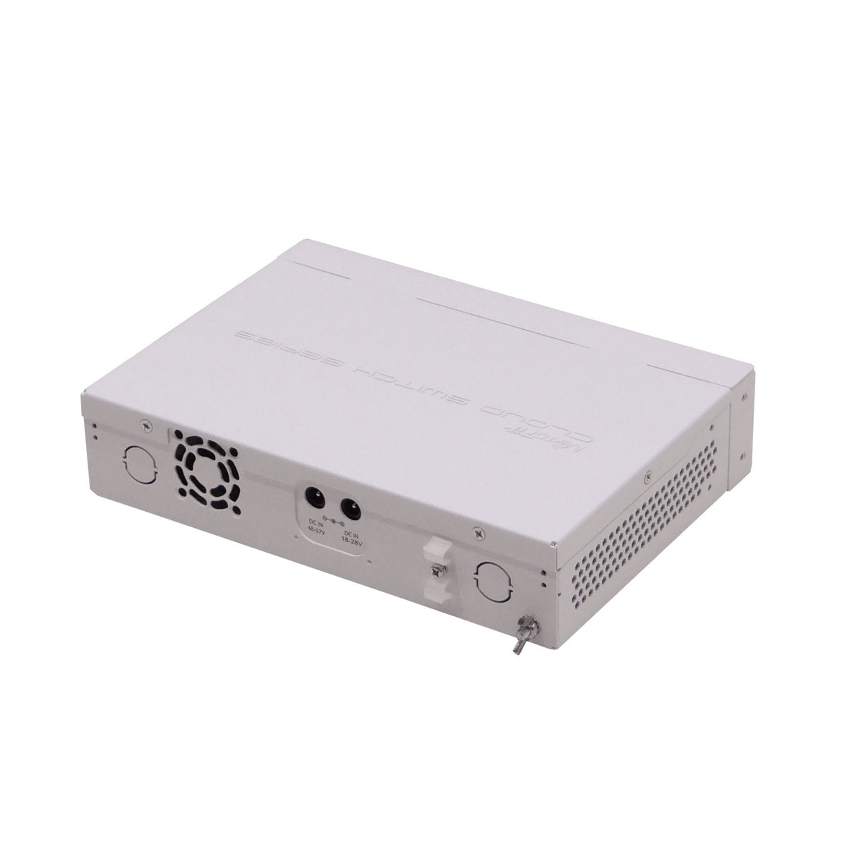 CRS112-8P-4S-IN-LIQ. REFURBISHED MIKROTIK Necesita-Cable 67W 8-1000-PoE24V 4-SFP L5 Puerto serie incluido-28V Dual