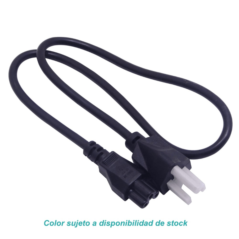 CAMT Clavija Americana-Macho a Toma Trébol-Hembra Cable de Alimentación 60cm USA EEUU