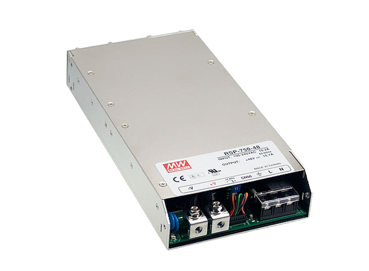 Fuente de poder Gabinete PFC 750W 1 Salida RSP-750 - 27V