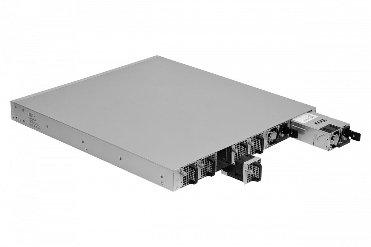 ECS-AGGREGATION. Conmutador UniFi de montaje en rack Administración-L3 con 48 puertos SFP28 y 6 puertos QSFP28, alimentación 2-220Vac 550W ECS-AGGREGATION-EU UBIQUITI